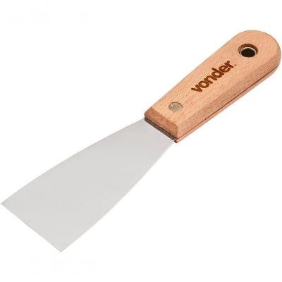 Espátula Betumadeira Aço Inox 1.1/2" 3,8Cm Cabo Mad Vonder