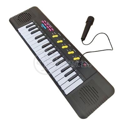 Mini Teclado Infantil 32 Teclas Musical Karaokê E Microfone