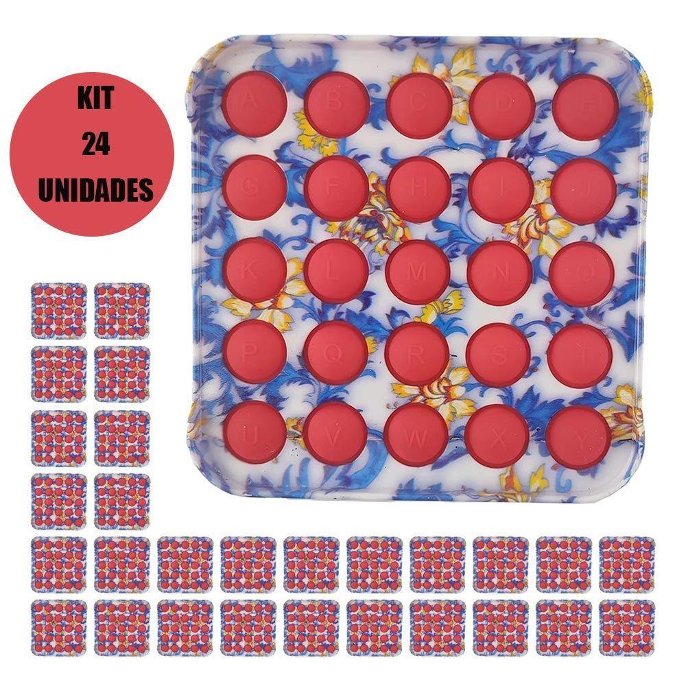 Fidget Pop It Kit24 Uni Aniversario Bubble Festa Infantil - 1