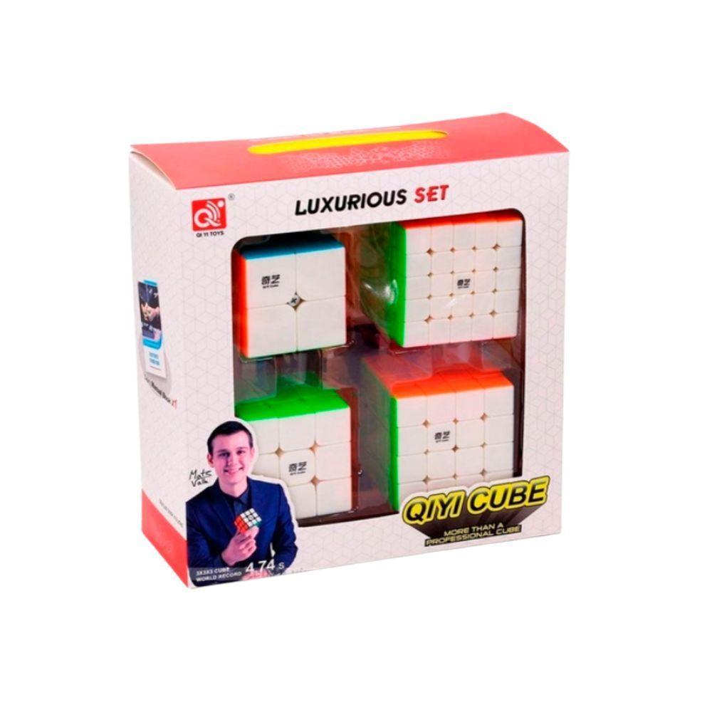 Cubo Mágico Kit Com 4 - Qiyi - 1