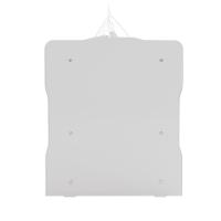 Kit 2 Berços Para Boneca Cristal Brinquedo Infantil Branco - 2