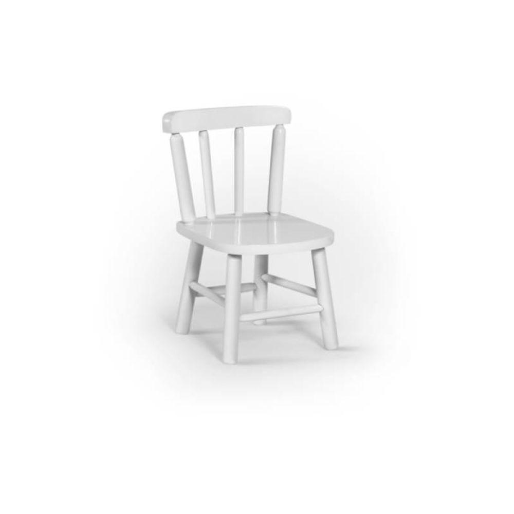 Conjunto Mesinha Infantil Branca Com 2 Cadeiras Kids Branca - 5