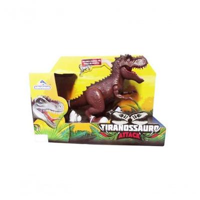 Dinossauro Tiranossauro Attack Som E Luz - Adijomar