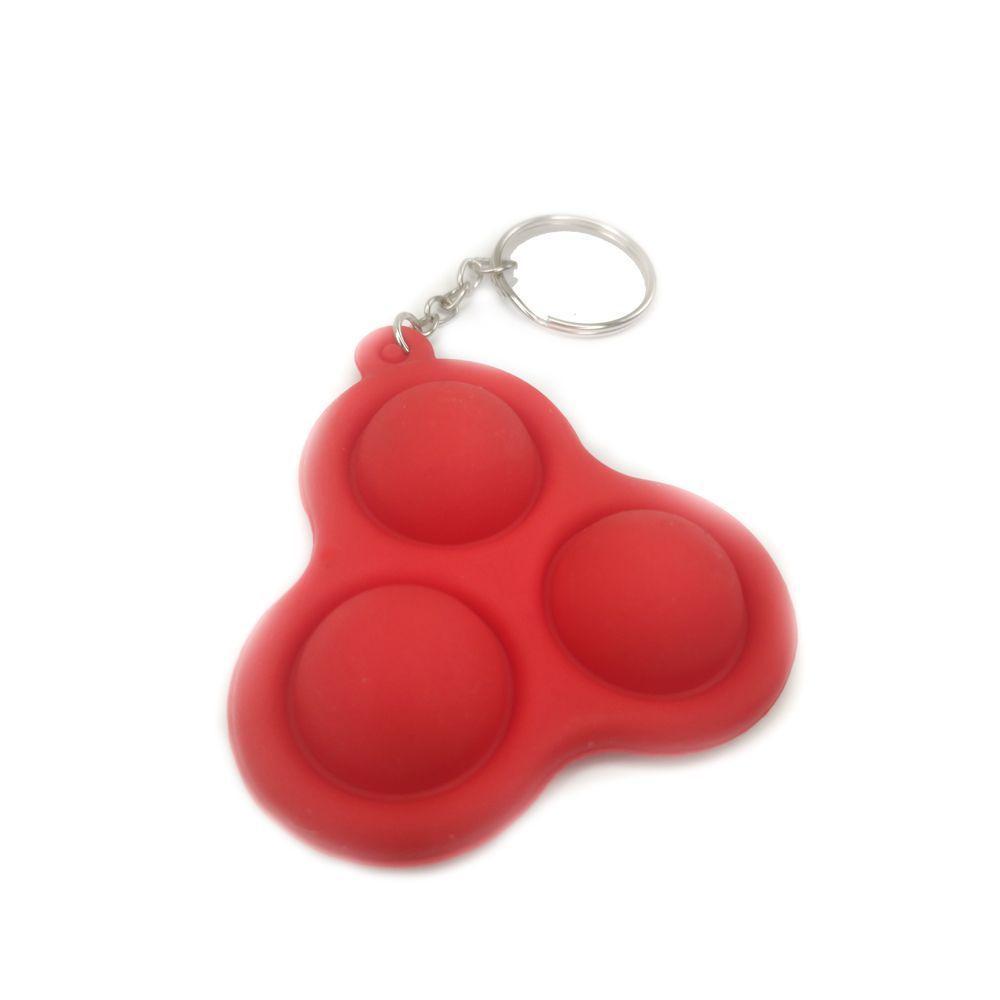 Chaveiro Pop It Anti Estresse Relaxamento Ansiedade Fidget - 4