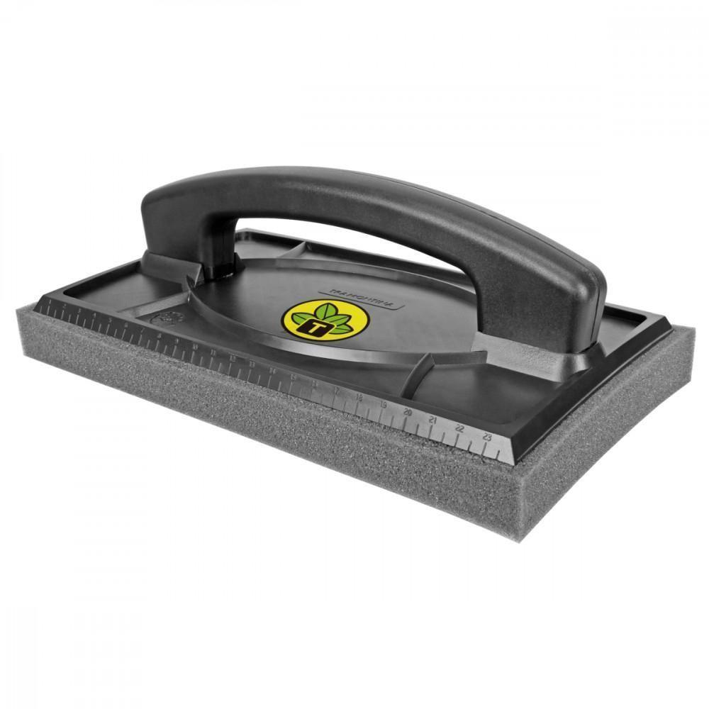 Desempenadeira Lisa Poliestireno Com Cabo, Esponja E Régua - 7