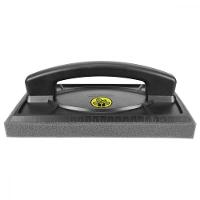 Desempenadeira Lisa Poliestireno Com Cabo, Esponja E Régua - 2