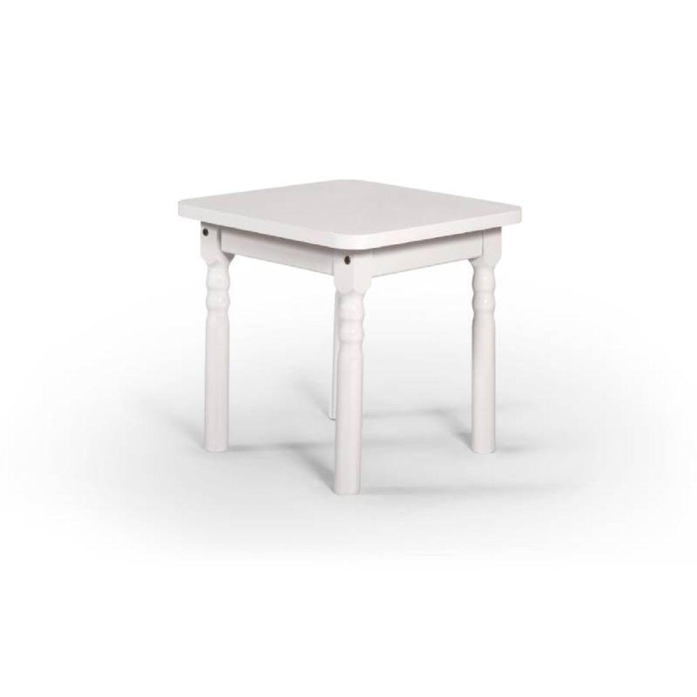 Conjunto Mesinha Infantil Branca Com 2 Cadeiras Kids Rosa - 7