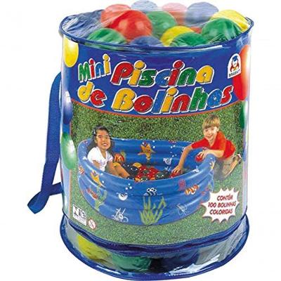 Mini Piscina De Bolinhas Com 100 Bolinhas - Braskit
