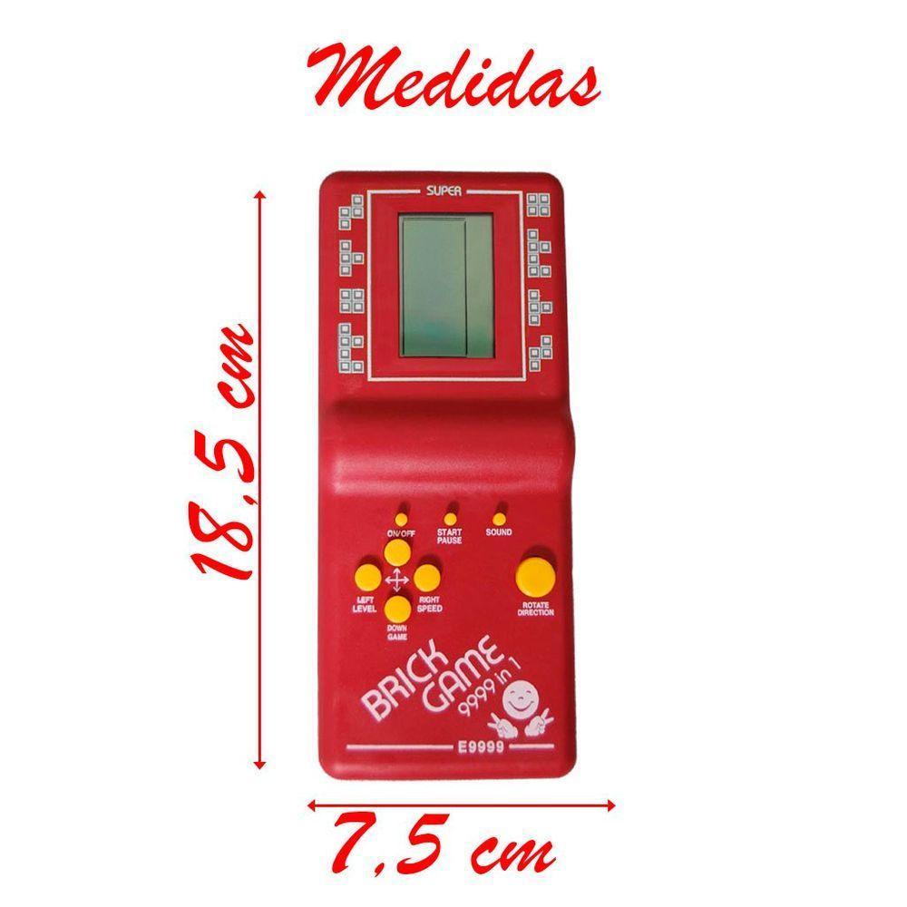Mini Game Retrô Portátil Brick Game 9999 In 1 - 2