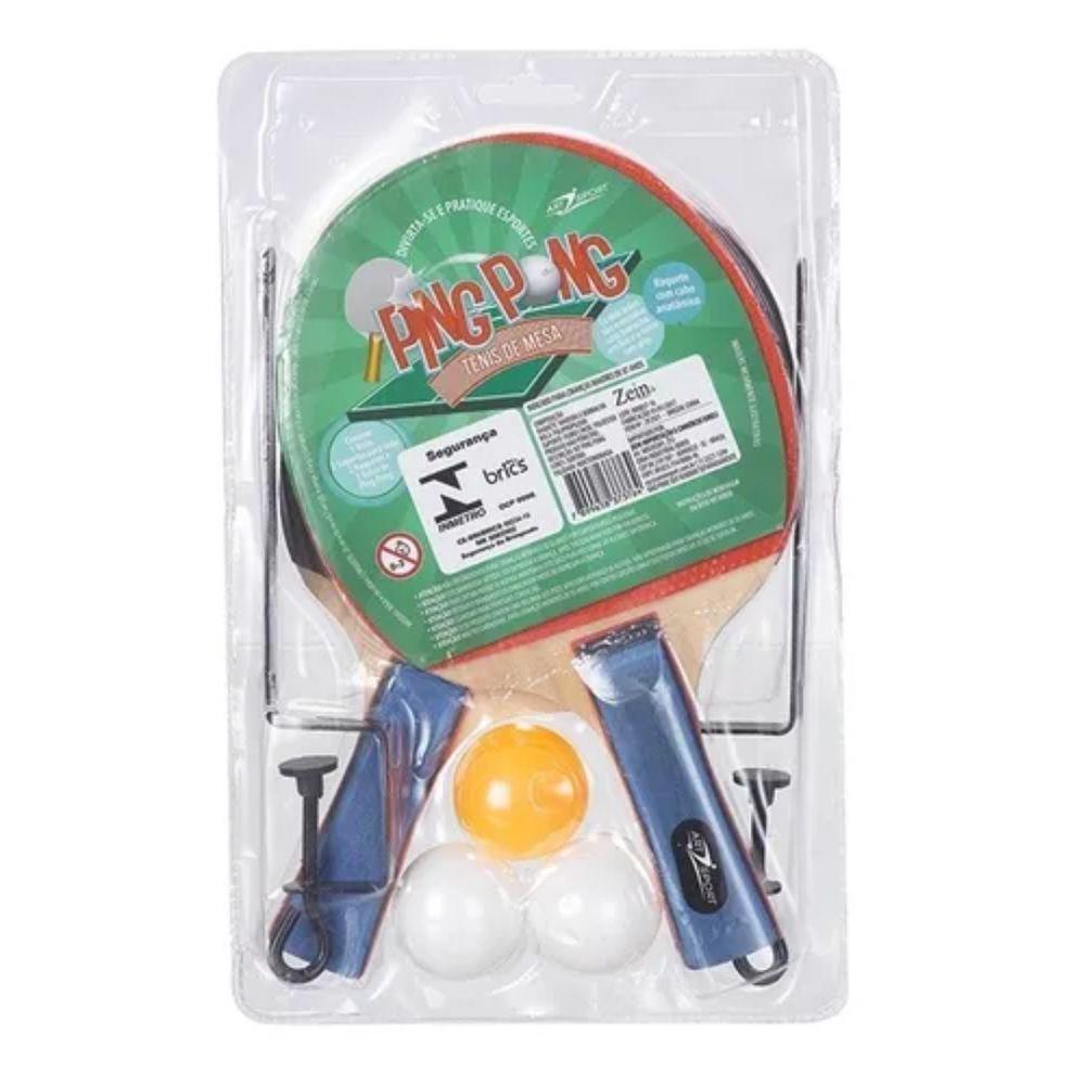 Kit Tênis De Mesa Com Rede - Art Sport - 4