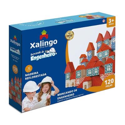 Brincando De Engenheiro 120 Peças