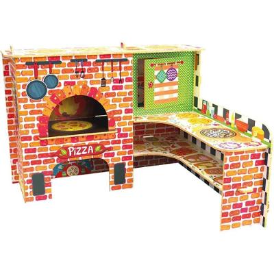 Minha Primeira Pizzaria - Madeira - Massinha De Modelar - Brincadeira De Criança