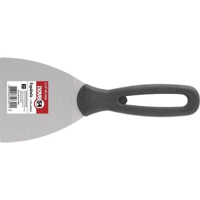 Espátula Betumadeira Aço Carbono 2.1/2 6,3Cm Cabo Plástico