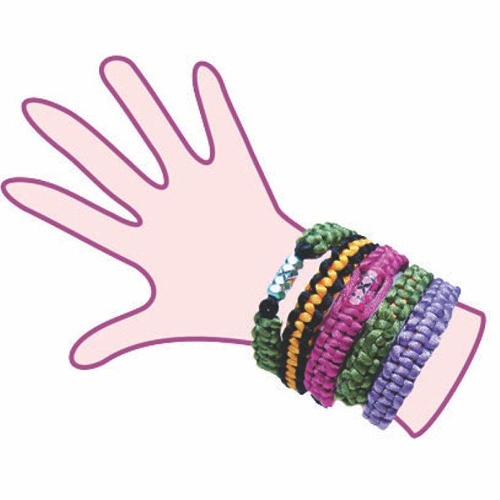 Kit Pulseira Macramê - Kits For Kids - 1