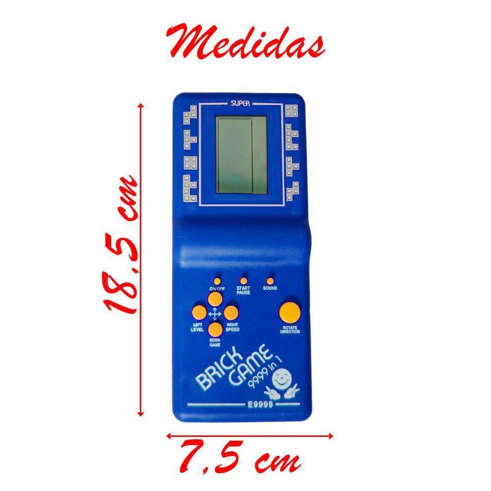 Mini Game Retrô Portátil Brick Game 9999 In 1 - 2