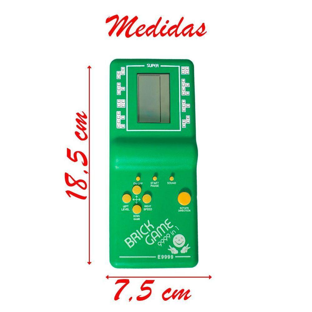 Mini Game Retrô Portátil Brick Game 9999 In 1 - 2