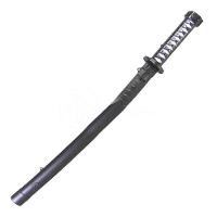 Espada Ninja Katana Samurai C/ Som E Luz À Pilha Preto - 1