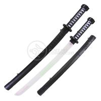 Espada Ninja Katana Samurai C/ Som E Luz À Pilha Preto - 1