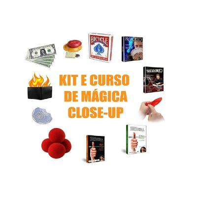 Kit E Curso de Mágica Close-up