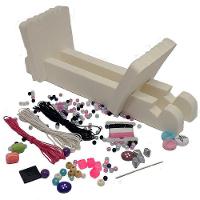 Kit Pulseira Com Tear E Miçangas - Infantil - Kits For Kids - 1