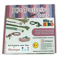 Kit Pulseira Com Tear E Miçangas - Infantil - Kits For Kids - 3