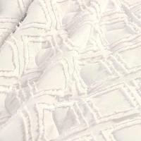 Kit Cobre Leito Colcha Katarine King 03 Peças Dupla Face Micropercal 300 Fios Detalhado - Off White - 2