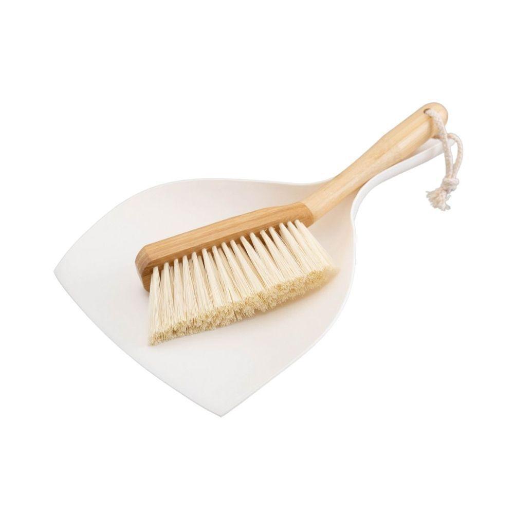 Escova De Bambu Oikos Com Pá Off-white Para Limpeza - 1