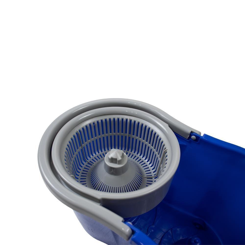 Balde Mop Esfregão Giratório De Limpeza 8 Litros - 4