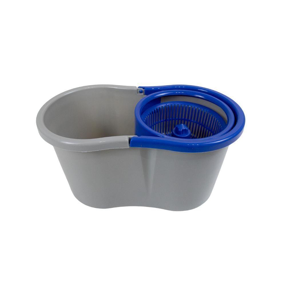Balde Mop Esfregão Giratório De Limpeza 8 Litros - 7