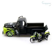 Miniatura Carro Ford F-1 Com Moto - 2