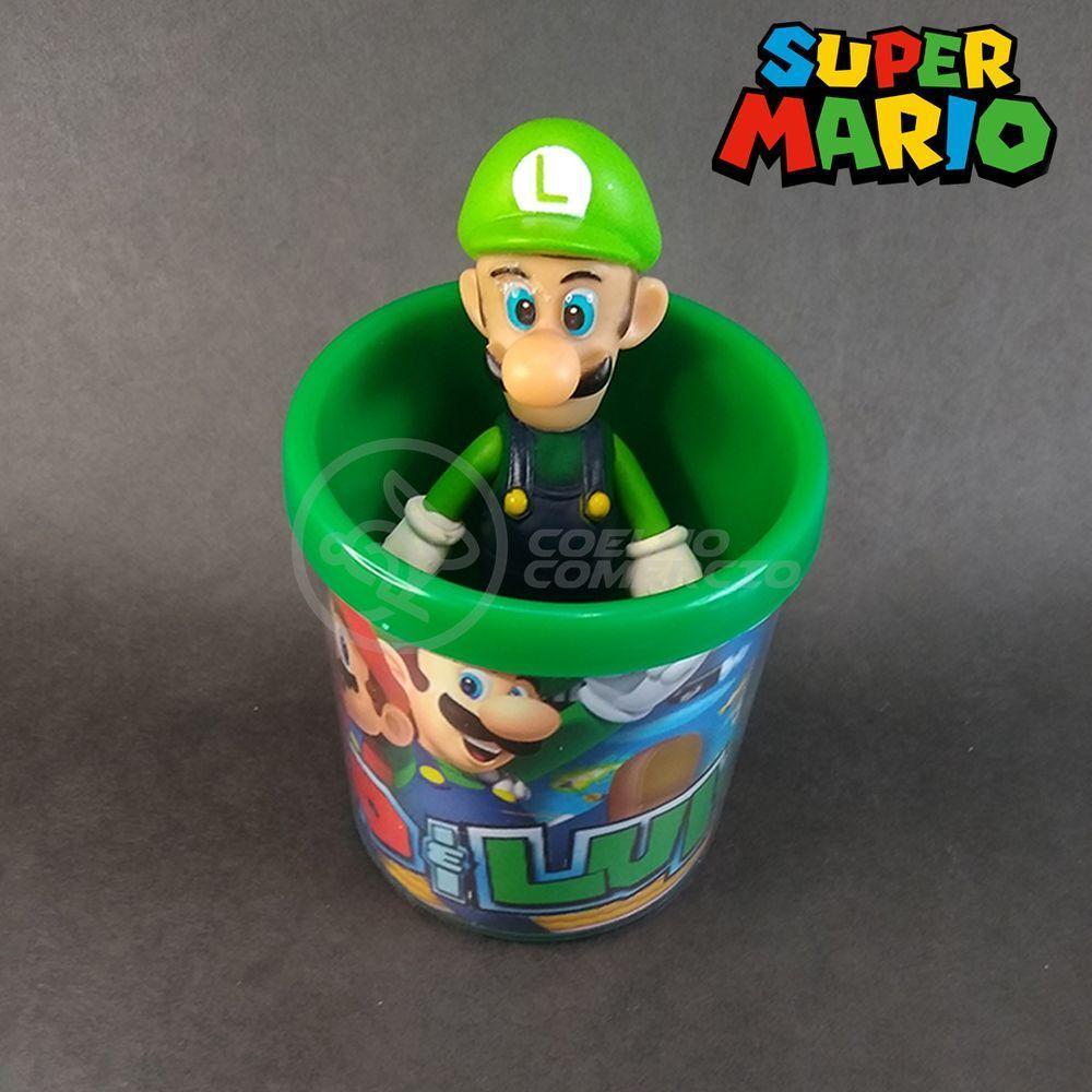 Boneco Universo Mario + Caneca 350Ml Condição Do Item:Novo G - 3