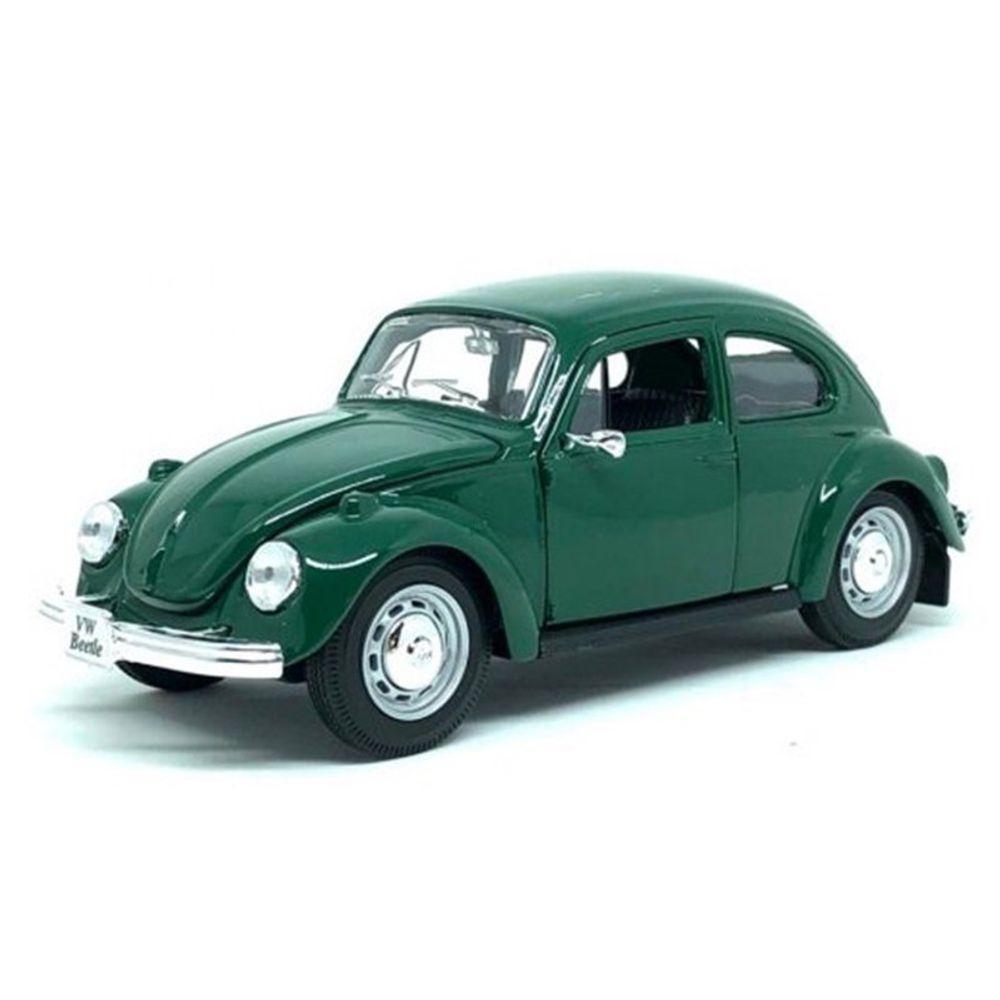 Miniatura Carro Fusca Metal Com Detalhes Em Plástico - 1