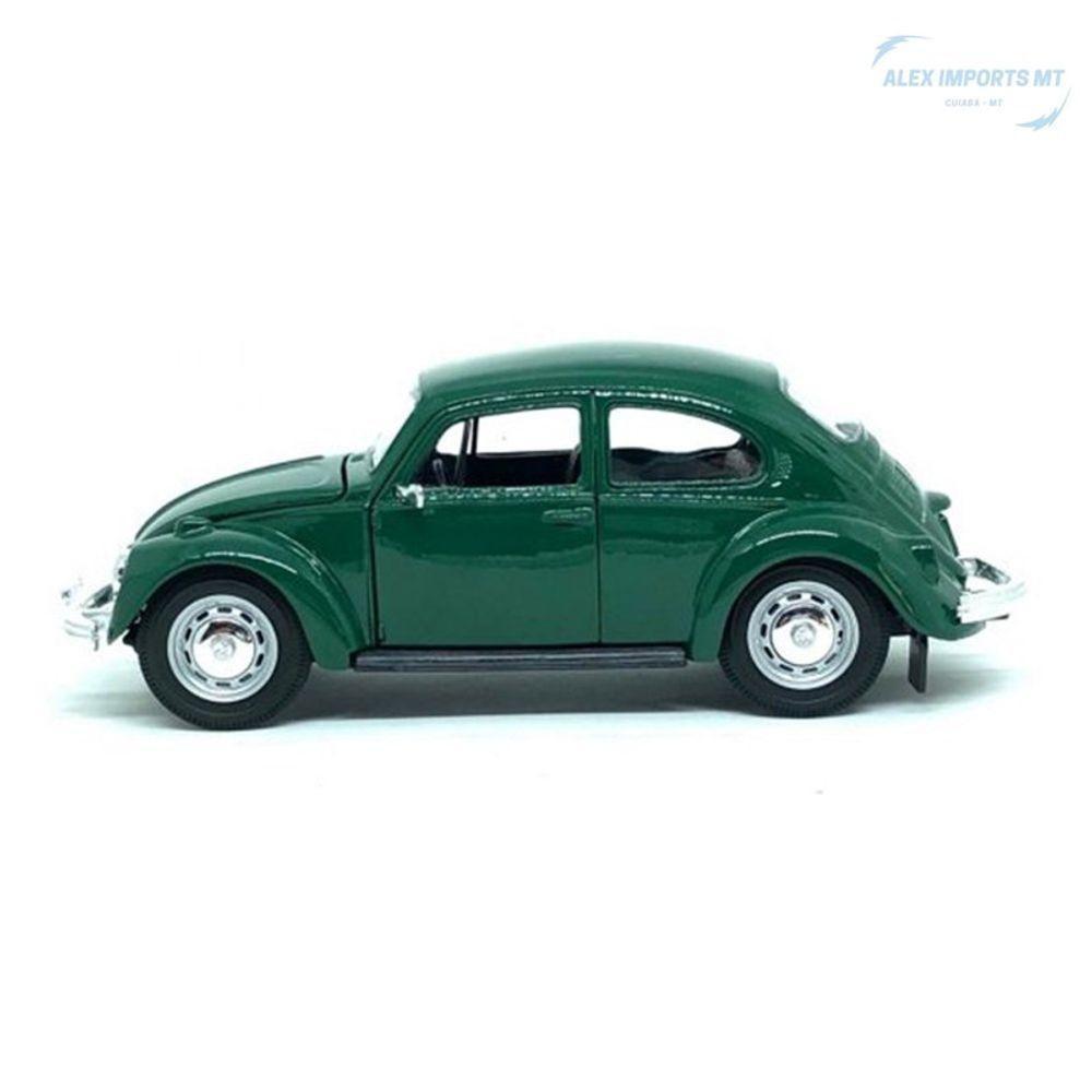 Miniatura Carro Fusca Metal Com Detalhes Em Plástico - 4