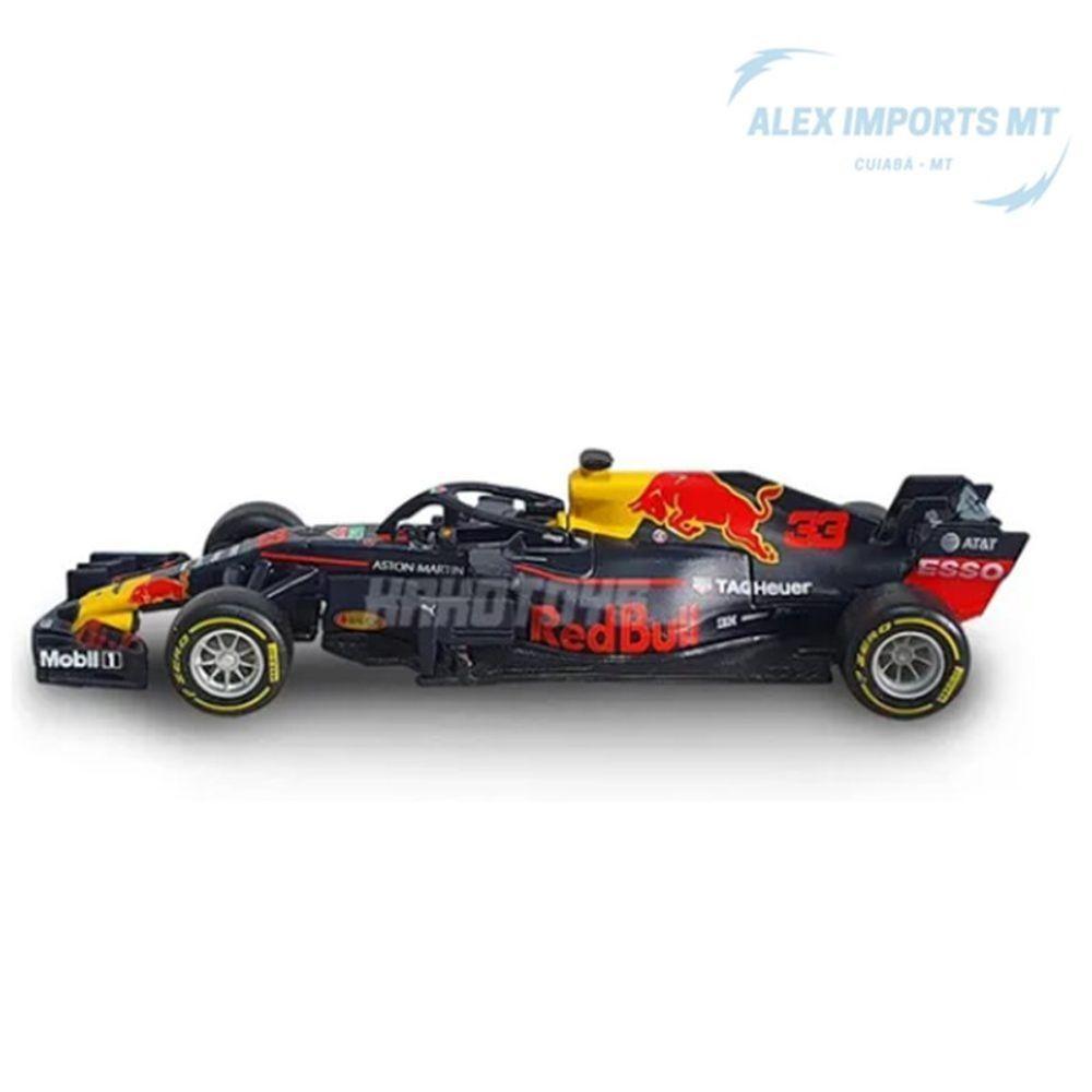 Miniatura F1 Red Bull Rb14 2018 Max Verstappen Pneu Borracha - 2