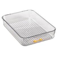 Suporte Gaveta Geladeira Organizador Em Acrílico 30x20cm - 1