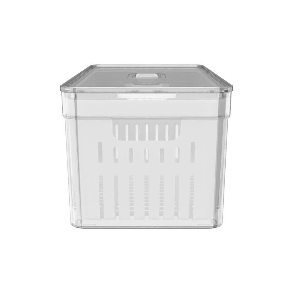 Organizador De Alimentos Para Geladeira Clear Fresh Com Cesto Ou 5l - 8