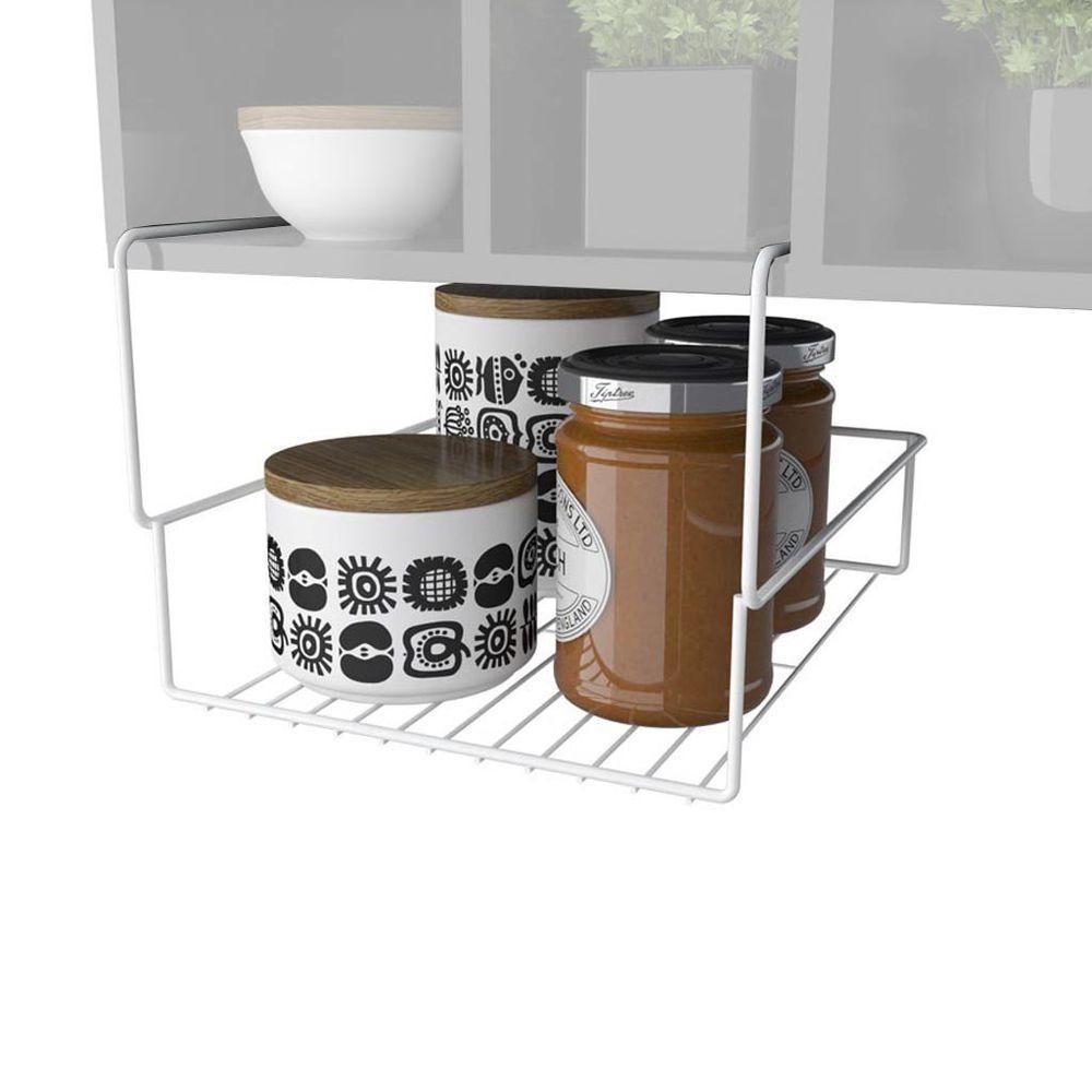 Organizador De Prateleira Com Encaixe Em Aço - Stolf Cromado - 1