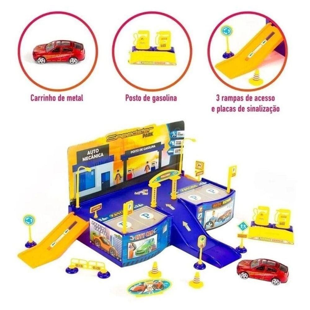 Pista Speerster Park Estacionamento De Carros Polibrinq - 4