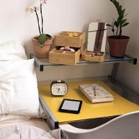 Caixa Organizadora De Bambu Oikos Com 2 Andares Retangular - 3