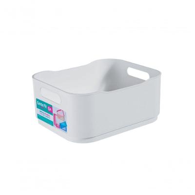 Cesta Fit Pequena 18,5 X 15 X 8 Cm Branco Coza