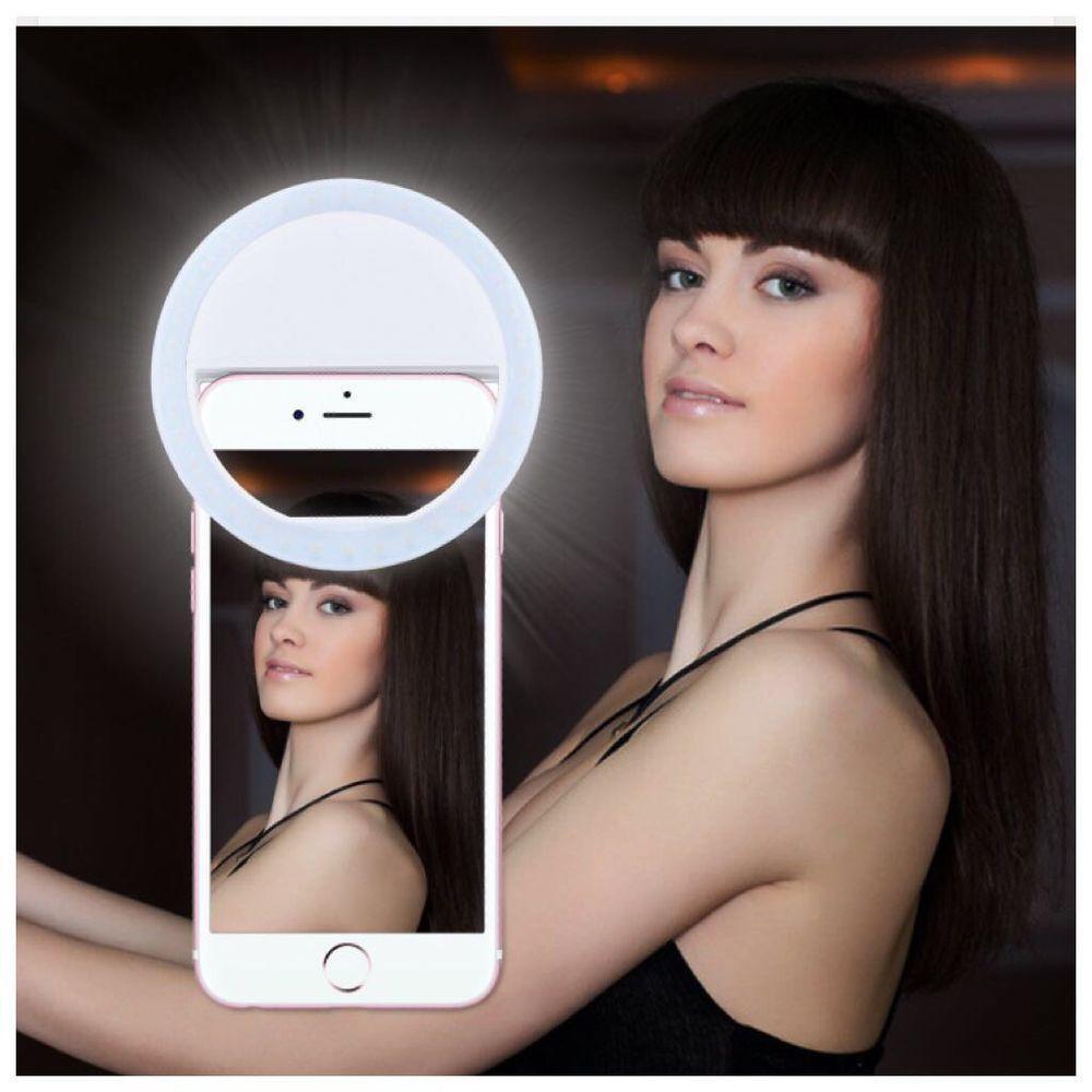 Luz De Selfie Para O Celular Selfie Ring Light - 4