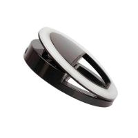 Clipe Anel Led Luz Branca Selfie Para Celular - Mini Ring Light Preto - 5