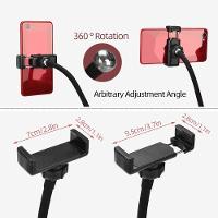 Sunbaca Clip On Led Selfie Ring Light Com Suporte Para Telefone Celular Garra 2 Em 1 - 5