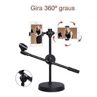 Ring Light Com Suporte Para Celular 6 Polegada Iluminador - 7