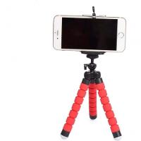 Tripé Para Celular Flexivel E Camera Vermelho P - 1