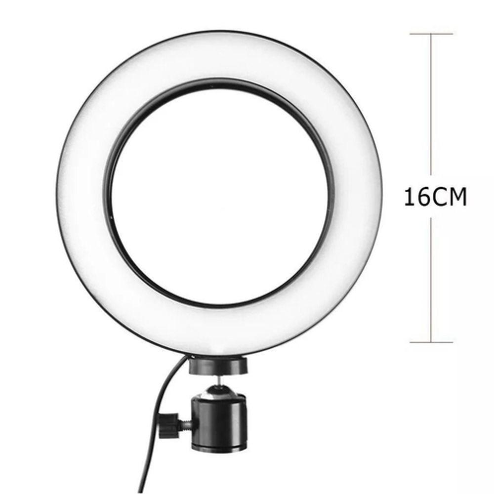 Luz E Iluminador Ring Light 6 Polegadas 36 Led Usb Led Misto Mesa - 2