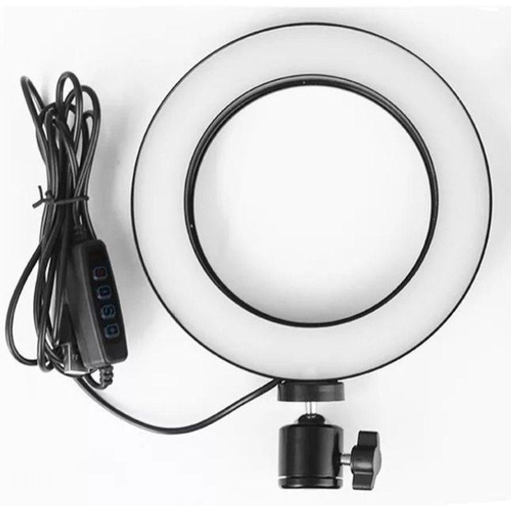 Luz E Iluminador Ring Light 6 Polegadas 36 Led Usb Led Misto Mesa - 3