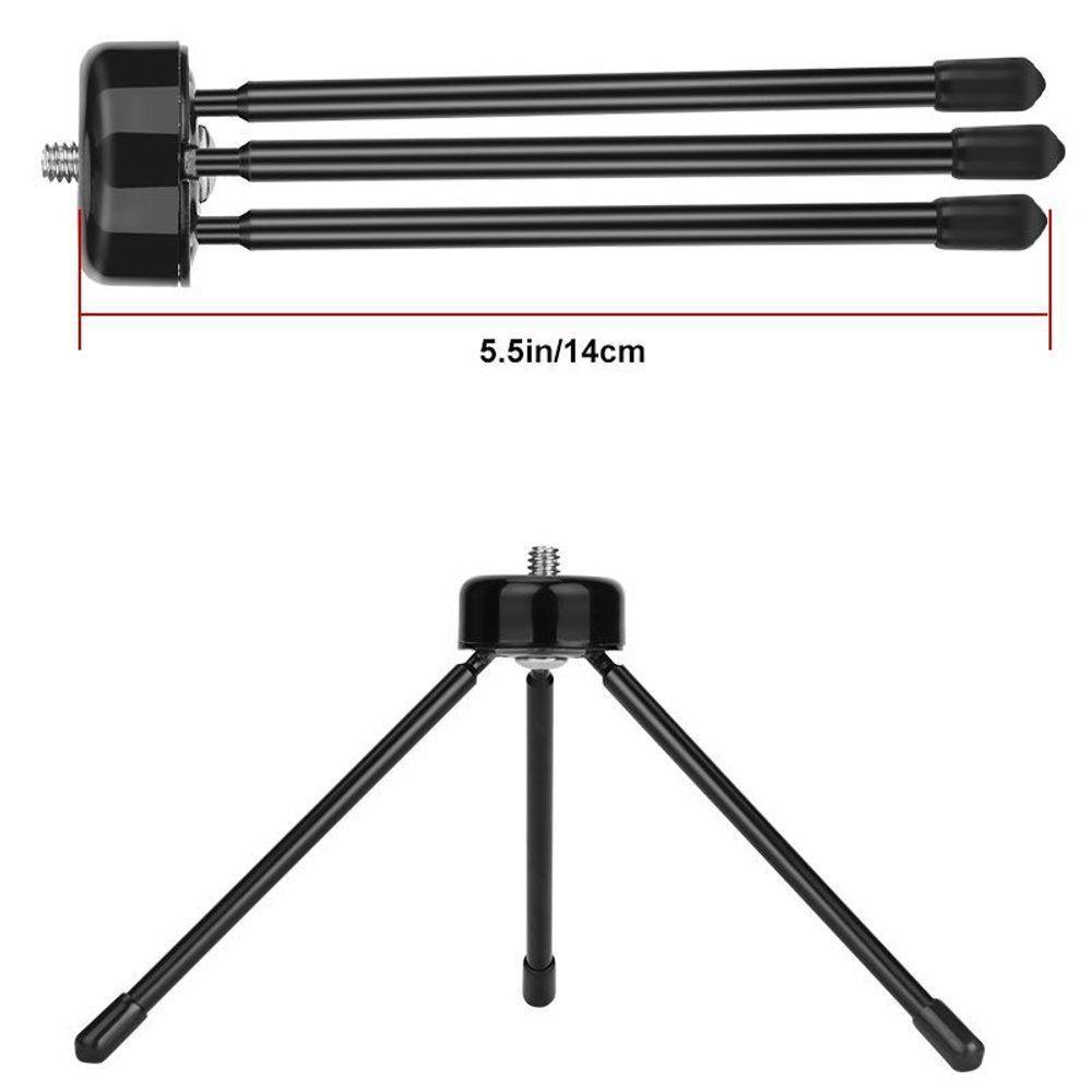 Ring Light 8" De Mesa + Tripé Iluminador Arco De Led - 6