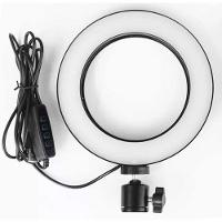 Ring Light Iluminador De Led Usb 16cm 6 Polegadas Gravar Vídeo