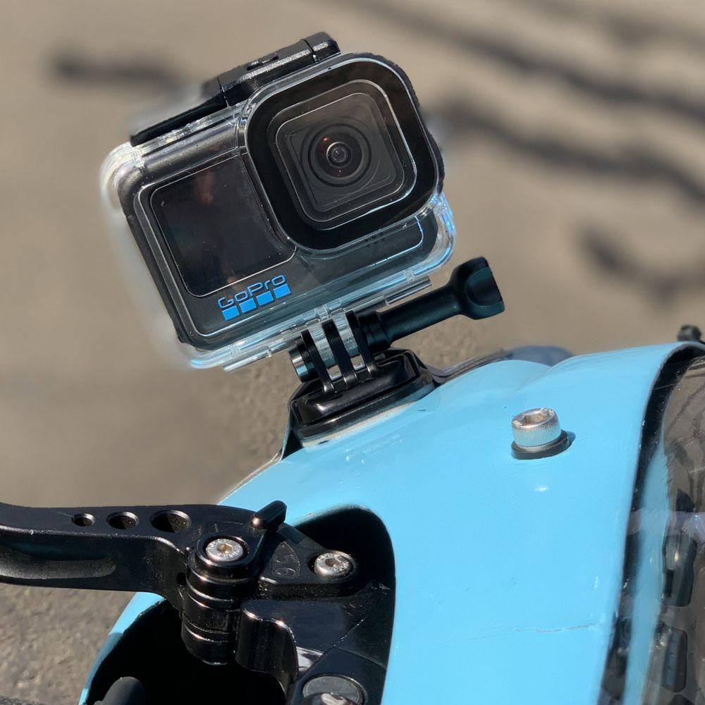Adesivo e Base Plana Reta para Câmeras de Ação GoPro Hero - 2